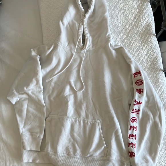 Embroidered Brandy Melville/John Galt Los Angeles Hoodie - Picture 2 of 5